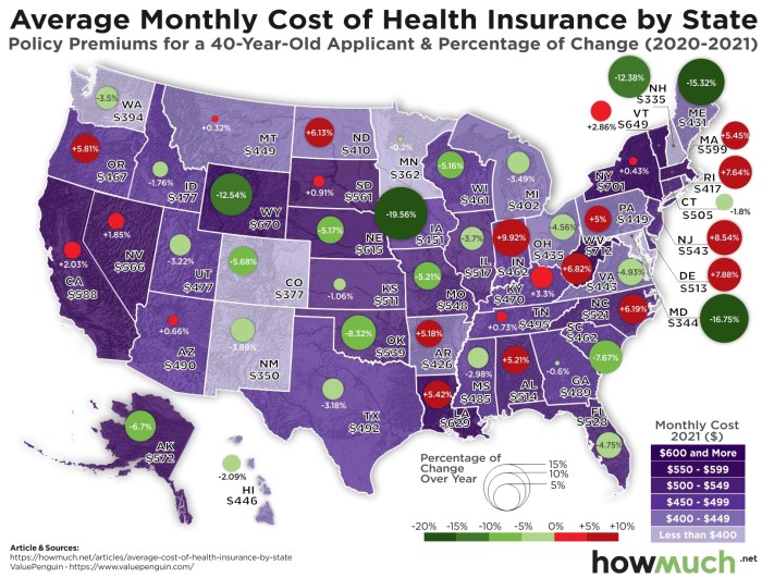 How much does health insurance cost?