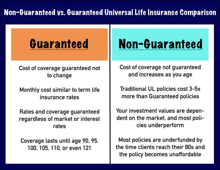 What are guaranteed life insurance policies?