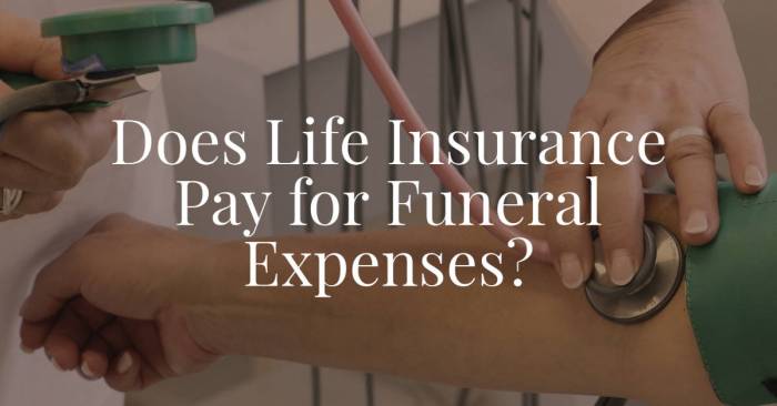 Funeral insurance policy